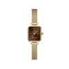 Fashion Orologio Donna Daniel Wellington Quadro Mini Evergold Amber | DW00100654 Donna Orologi Donna