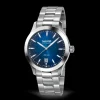 Best Orologio Eberhard Aiglon Grande Taille Blu |  41030.09 Uomo Orologi Uomo