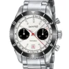 Clearance Orologio Eberhrard Contograf Quadrante bianco Uomo Orologi Uomo
