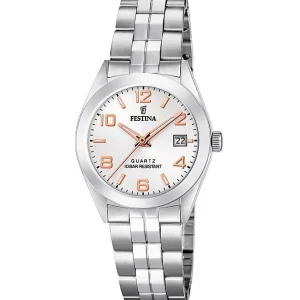 Hot Orologio Solo Tempo Donna Acero Clasico | F20438/4 Donna Orologi Donna