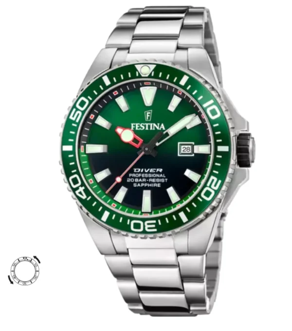 Sale Orologio Uomo Al Quarzo Verde | F20663/2 Uomo Orologi Uomo