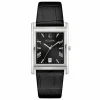 Outlet Orologio Uomo Classic Rectangle Nero | 96B445 Uomo Orologi Uomo