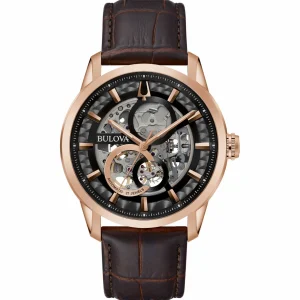 Discount Orologio Uomo Sutton Skeleton | 97A169 Uomo Orologi Uomo