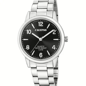 Sale Orologio Uomo Basic Quadrante Nero | K5858/6 Uomo Orologi Uomo
