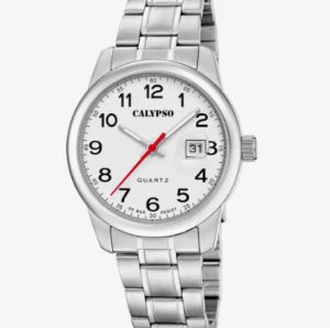 Fashion Orologio Uomo Basic Quadrante Bianco | K5872/1 Uomo Orologi Uomo