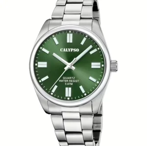 Sale Orologio Uomo Basic Quadrante Verde |   K5862/5 Uomo Orologi Uomo