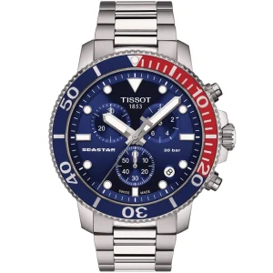 Sale Orologio Uomo Seastar 1000 Quartz Chronograph | T120.417.11.041.03 Uomo Orologi Uomo
