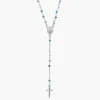 Online Rosario Classico Cristalli Multicolor Azzurro | CRO25BMUB4 Donna Gioielli Moda Donna