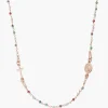 Sale Rosario Girocollo Cristalli Multicolor Pastello |  CRO25RMU3 Donna Gioielli Moda Donna
