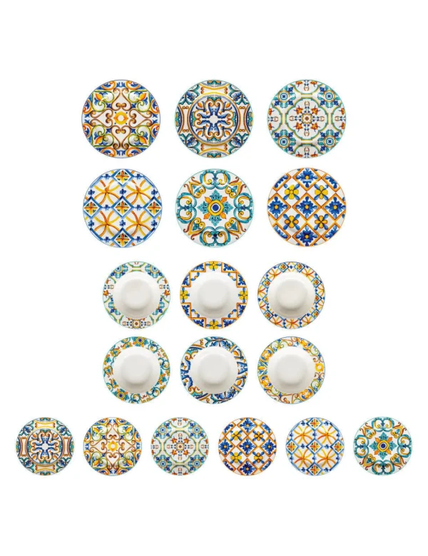 New Servizio Di 18 Pezzi Medicea Brandani | 53705 Tavola