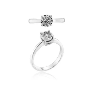 Sale Solitario Chimento Donna In Oro Bianco | 1AG1050BB5140 Donna Gioielli Donna