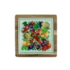 New Formaggi Le Primizie Acacia/Vetro Decorato Con Cofanetto E 3 Coltelli Inox/Tpr Brandani | 52441 Tavola