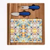 Outlet Formaggi Medicea Acacia/Vetro Con 2 Coltelli Inox Brandani | 53730 Tavola