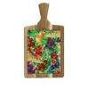 Discount Le Primizie Acacia/Vetro Decorato Brandani | 52442 Tavola