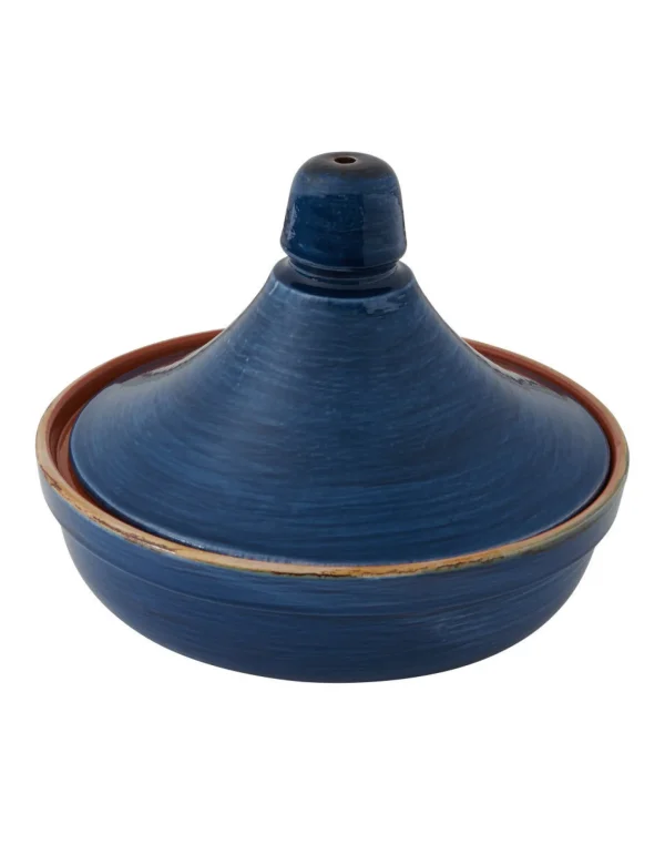 New Blu Con Coperchio Terracotta Da Fuoco Brandani | 52267 Cucina&techno