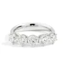 Online Veretta A 5 Pietre In Oro Bianco E Diamanti Gioielli Anniversary | R01MZ014/045-14 Donna Gioielli Donna