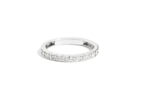 Clearance Veretta In Oro Bianco E Diamanti Taglio Brillante Gioielli Mariateresa | R39GD906/D015-14 Donna Gioielli Donna
